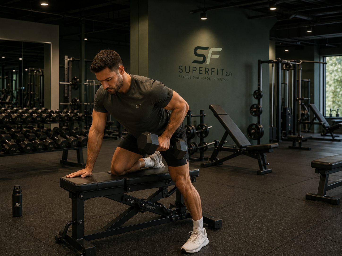 Krachttraining bij SuperFit Retie